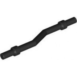 SHAFT 6 MODULE, W/ FLANGE: {черен}
