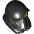MINI HELMET, NO. 510: {черен}