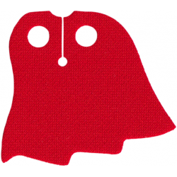 CAPE, NO. 72: {ярко червен}