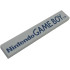 Tile 1 x 6 with Dark Blue 'Nintendo GAME BOY' Pattern: {умерено каменно сив}