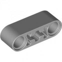 BEAM 3 MODULE, W/ CROSS HOLE: {умерено каменно сив}