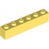 BRICK 1X6: {студено жълт}