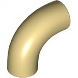 DESIGN SHAPE W/ TUBE, CROSSHOLE: {тухлено жълт}