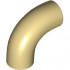 DESIGN SHAPE W/ TUBE, CROSSHOLE: {тухлено жълт}