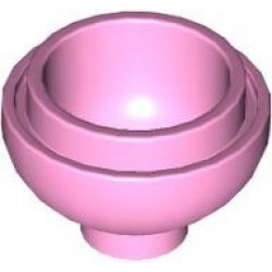 Brick, Round 2 x 2 Dome Bottom: {светло пурпурен}