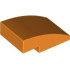 Slope, Curved 3 x 2: {ярко оранжев}