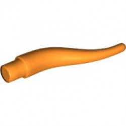 HORN 2,5M Ø3,2 WITH SHAFT: {ярко оранжев}