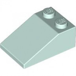 ROOF TILE 2X3/25°: {аквамарин}