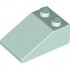 ROOF TILE 2X3/25°: {аквамарин}