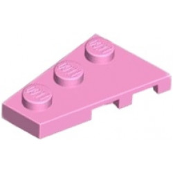 LEFT PLATE 2X3 W/ANGLE: {светло пурпурен}