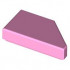TILE 1X2, DEG. 45, CUT, LEFT: {светло пурпурен}