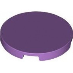 TILE 3X3, CIRCLE, NO. 1: {умерено лавандулов}