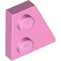 RIGHT PLATE 2x2 27DEG: {светло пурпурен}