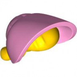 WIG, W/ HAT, NO. 15: {светло пурпурен}