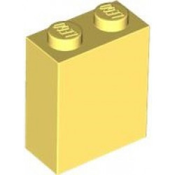 BRICK 1X2X2: {студено жълт}