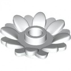 PLANT, W/ PLATE 1X1, NO. 1: {бял}