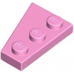 RIGHT PLATE 2X3 W/ANGLE: {светло пурпурен}