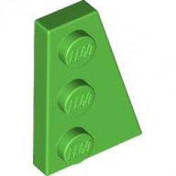 RIGHT PLATE 2X3 W/ANGLE: {ярко зелен}