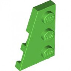 LEFT PLATE 2X3 W/ANGLE: {ярко зелен}