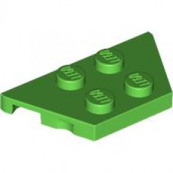 PLATE 2X4X18°: {ярко зелен}