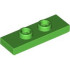 PLATE 1X3 W/ 2 KNOBS: {ярко зелен}