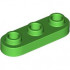 PLATE 1X3, ROUNDED, NO. 1: {ярко зелен}