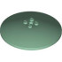 ROUND PLATE Ø64X9.6: {пясъчно зелен}
