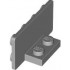 PLATE 1X2, W/ 1.5 PLATE 2X4, UPWARDS: {умерено каменно сив}