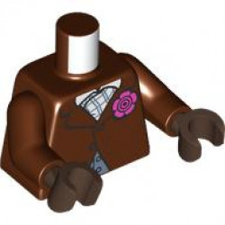 MINI UPPER PART, NO. 7574: {червеникаво-кафяв}