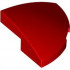 BRICK, 2X2X2/3, 1/4 SPHERE, W/ CUTOUT: {ярко червен}