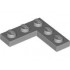 CORNER PLATE 1X3X3: {умерено каменно сив}