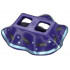 Minifigure Skirt Plastic with Dark Silver Bats, Metallic Light Blue Stars and Stripe Pattern (BAM): {светло виолетов}