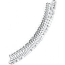 Technic, Gear Rack 11 x 11 Curved: {бял}