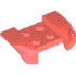 Vehicle, Mudguard 2 x 4 with Headlights Overhang: {пъстро коралов}