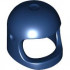 Minifigure, Headgear Helmet Space / Town with Thick Chin Strap - with Visor Dimples (Reissue with Top Dimple) / MINI HELMET, NO. 243: {земно син}