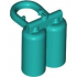MINI OXYGEN BOTTLES: {ярко синьо-зелен}
