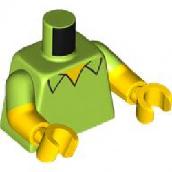 MINI UPPER PART, NO. 7612: {ярко жълто-зелен}