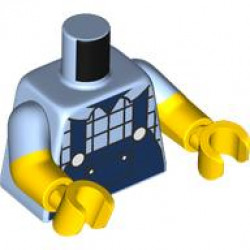 MINI UPPER PART, NO. 7619: {светло кралско син}