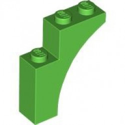 Arch 1 x 3 x 3: {ярко зелен}