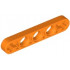 Technic, Liftarm Thin 1 x 5 - Axle Holes: {ярко оранжев}