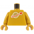 Torso with Classic Space Logo High on Torso Pattern, Inside with Ribs (second reissue) / Pearl Gold Arms / Pearl Gold Hands: {топло златист}