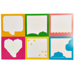 Paper Cardboard for Set 11042 - Notes for Creativity: {мултикомбинация}