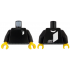 Torso Sweater with Dark Bluish Gray Trim and White LEGO Ideas Logo Pattern / Black Arms / Yellow Hands: {черен}