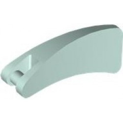 Fish Tail / Fin with Bar Handle: {аквамарин}