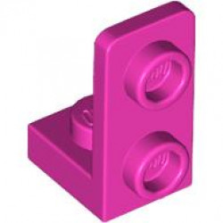 PLATE 1X1, W/ 1.5 PLATE 1X2, UPWARDS: {ярко пурпурен}