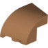 L., BRICK 2X3X1 2/3, HALF BOW W/ CUTOUT: {умерен нуга}