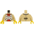 Torso Surcoat, Dark Green Chest Armor with Yellowish Green Kraken, Reddish Brown and Silver Trim Pattern / Dark Green Arms / Black Hands: {тухлено жълт}