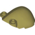Large Figure Armor, Shoulder with 2 Hollow Studs: {маслинено зелен}