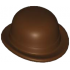 MINI BOWLER HAT: {тъмно кафяв}