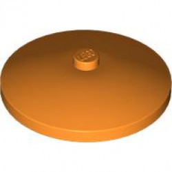 ROUND PLATE Ø32X6.4: {ярко оранжев}